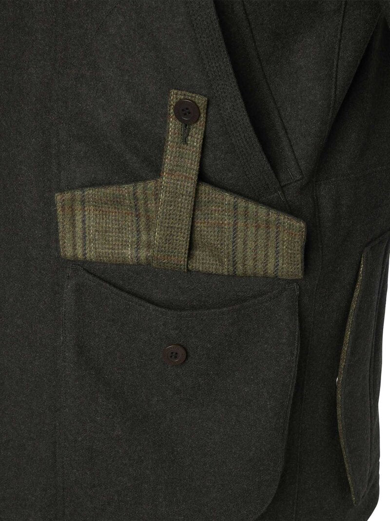 Burley Chevalite Wool Coat Men