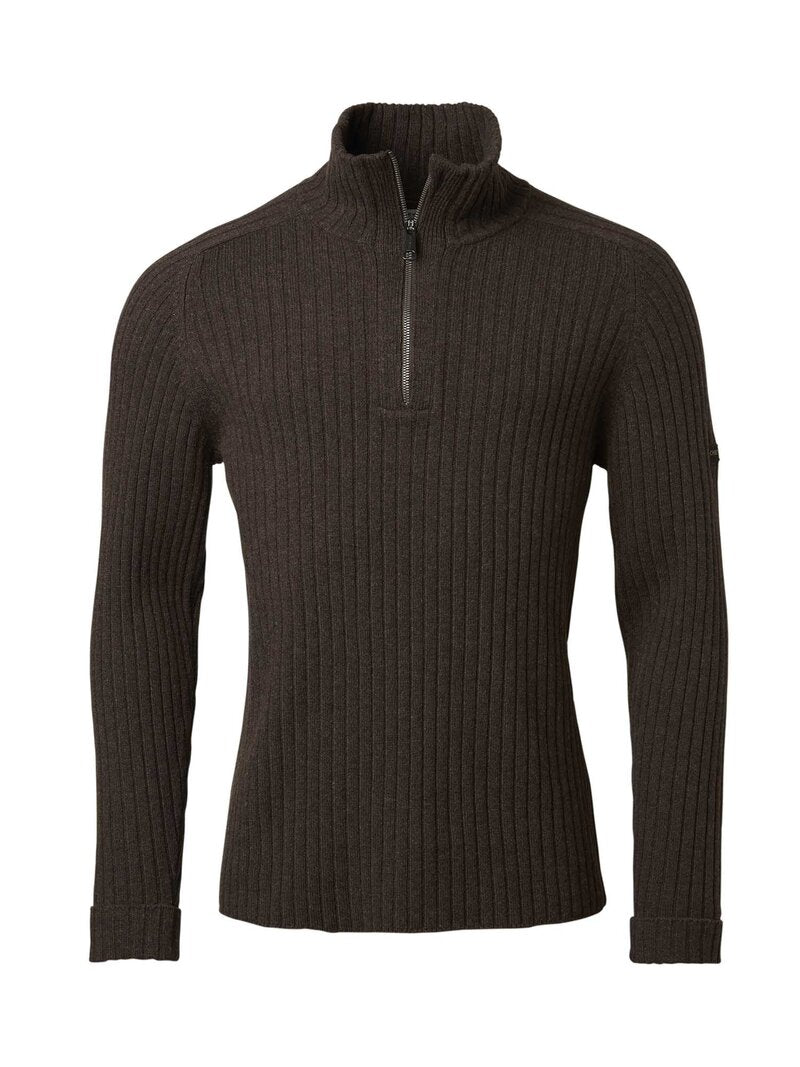 Antony Half Zip Wool Pullover Men
