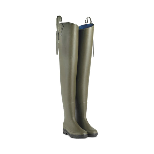 Unisex Deltanord Thigh High Boot - Vert Chameau