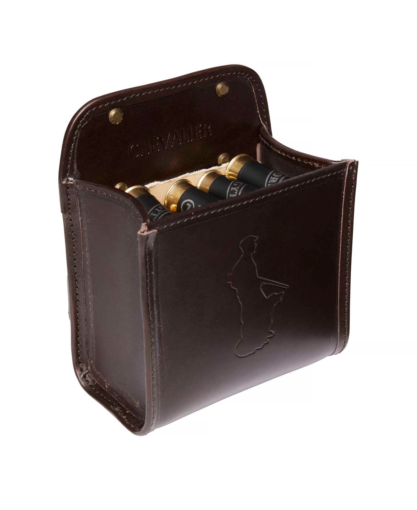 Iver Leather Cartridge Bag - Leather Brown - 4