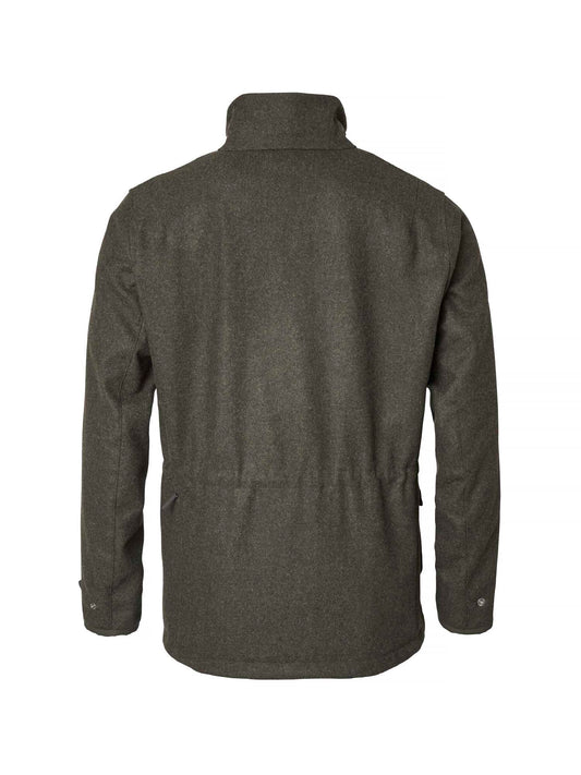 Loden Wool Jacket Men 2.0 - Dark Green Melange - 2