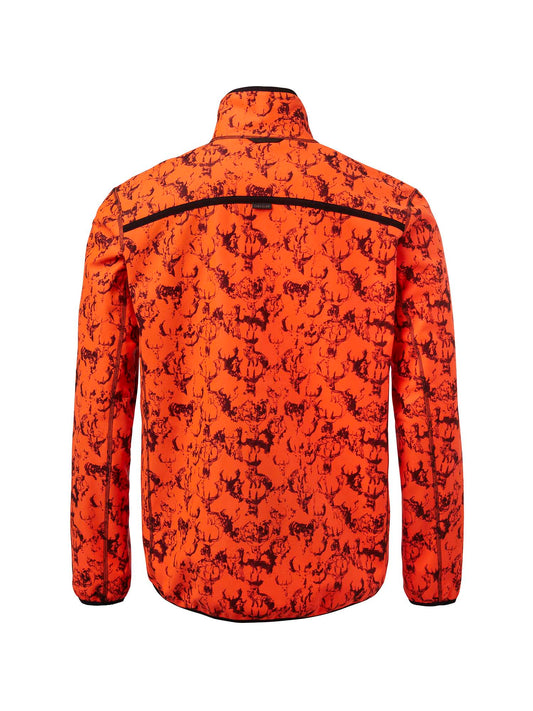 Mist Windblocker Reversible Jacket Men - High Vis Orange Deer - 2