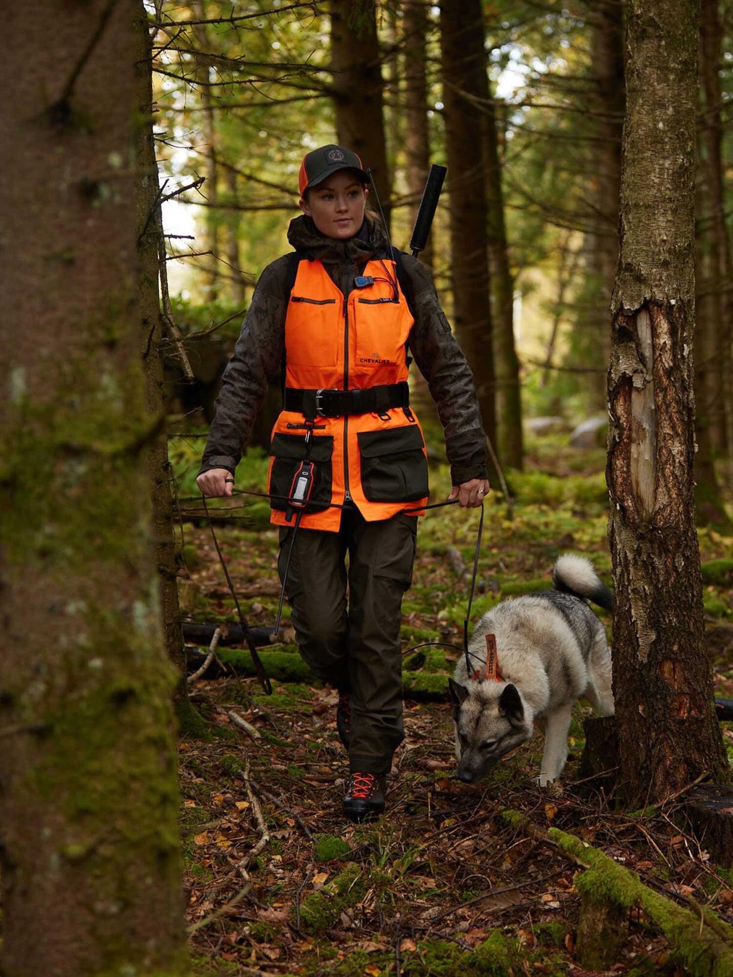 Chase Doghandler Vest High - Vis Orange - 22