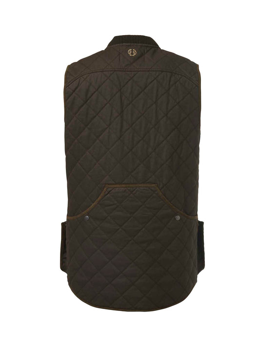 Vintage Original Shooting Vest Men - Leather Brown - 2