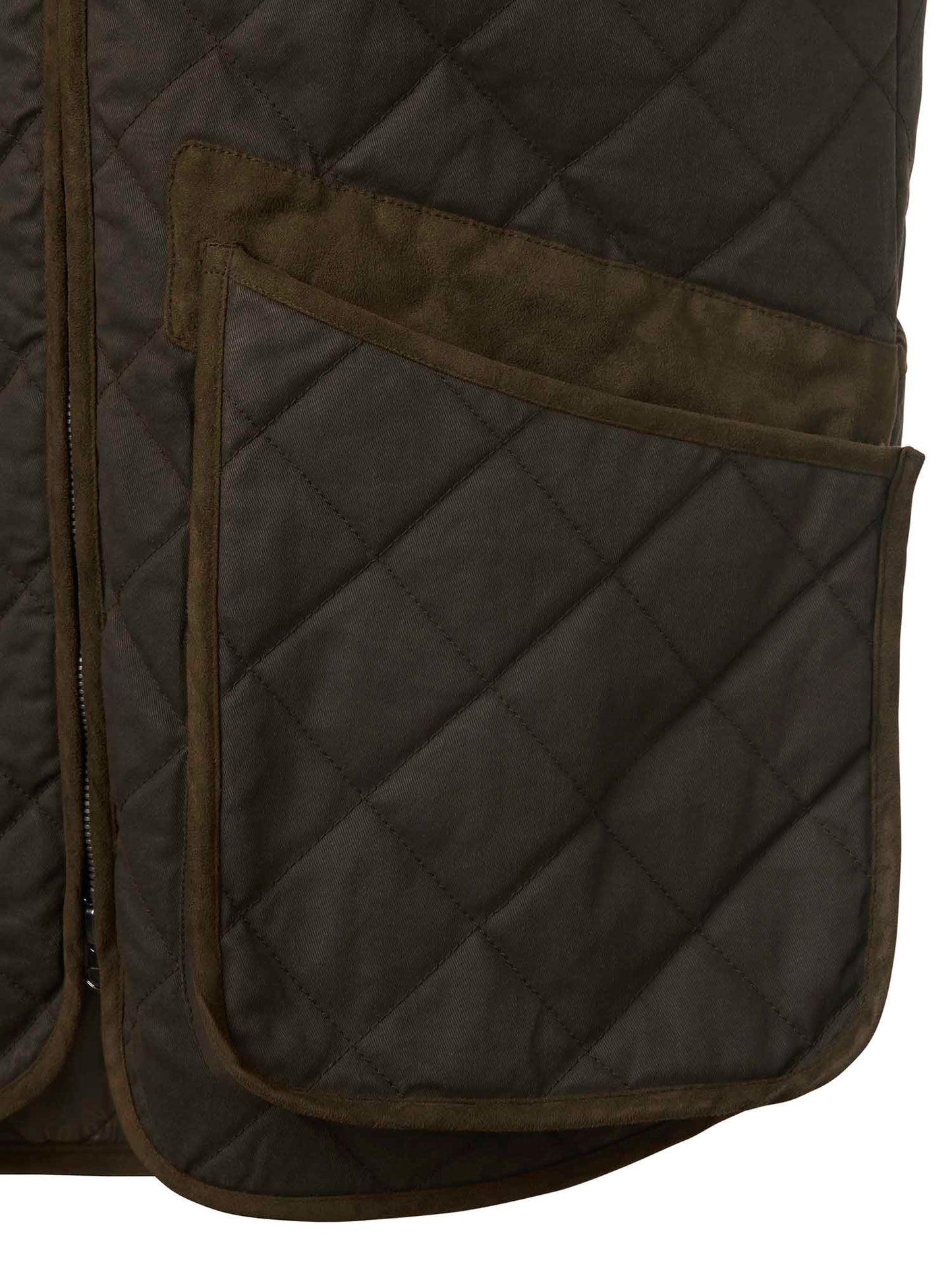 Vintage Original Shooting Vest Men - Leather Brown - 4