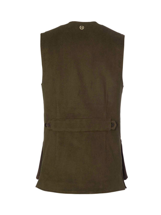Preston Moleskin Shooting Vest Men - Forest Green - 2
