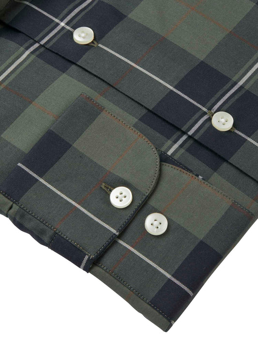 Carlton Contemporary Fit Shirt Men Chevalier Check - Dark - 2