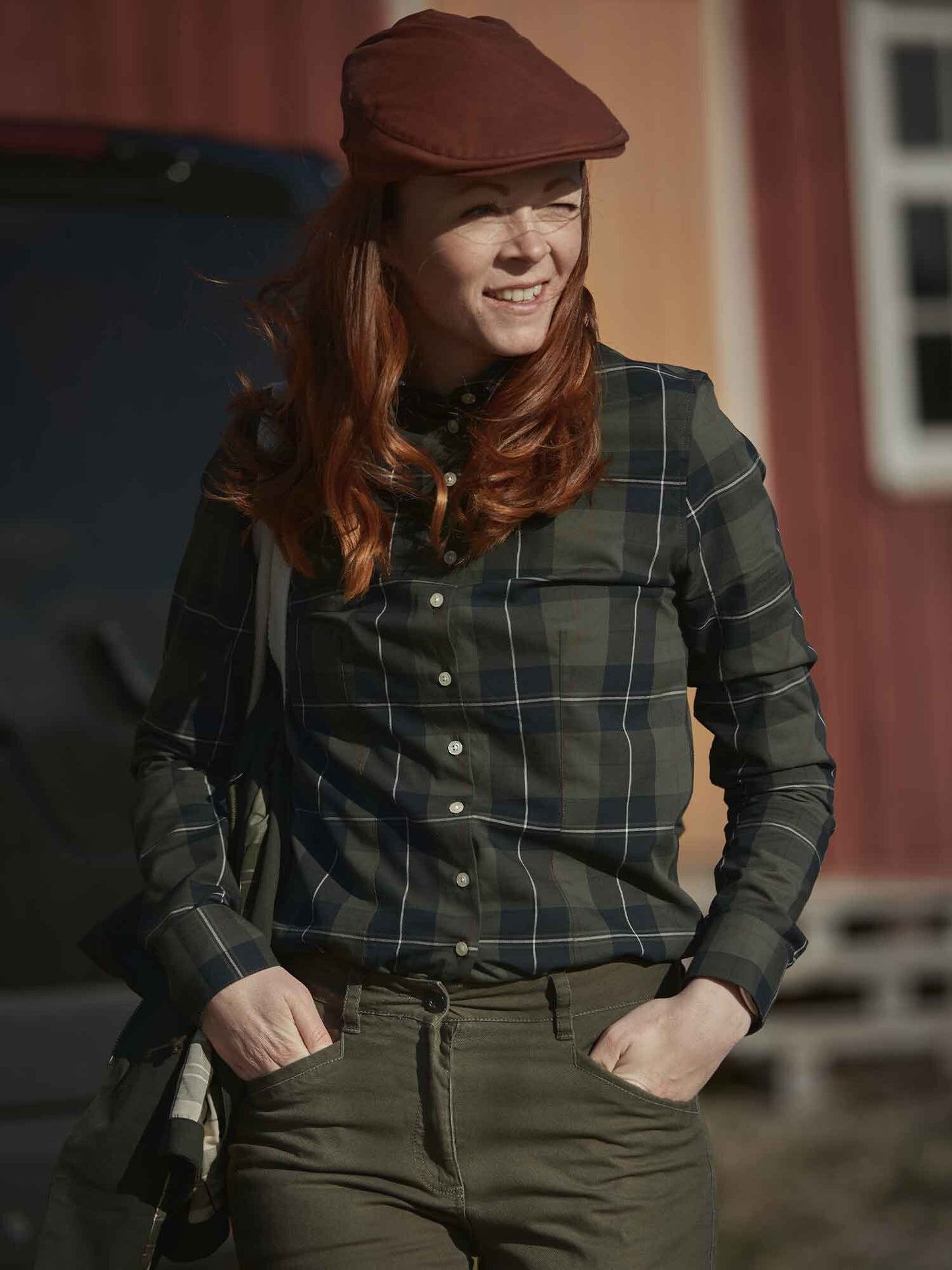 Madeley Contemporary Fit Shirt Women Chevalier Check - Dark - 20