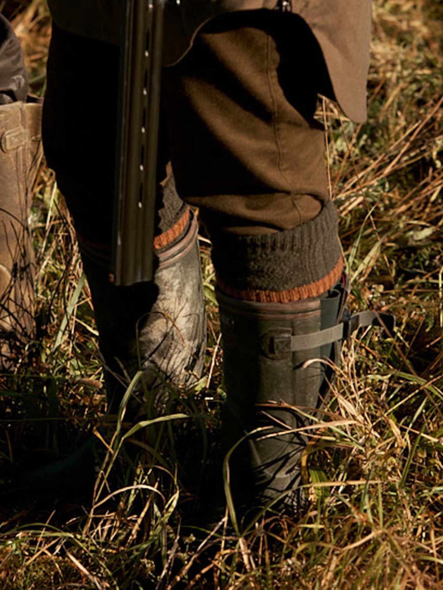 Wellington Field Wool Socks - Autumn Green - 20