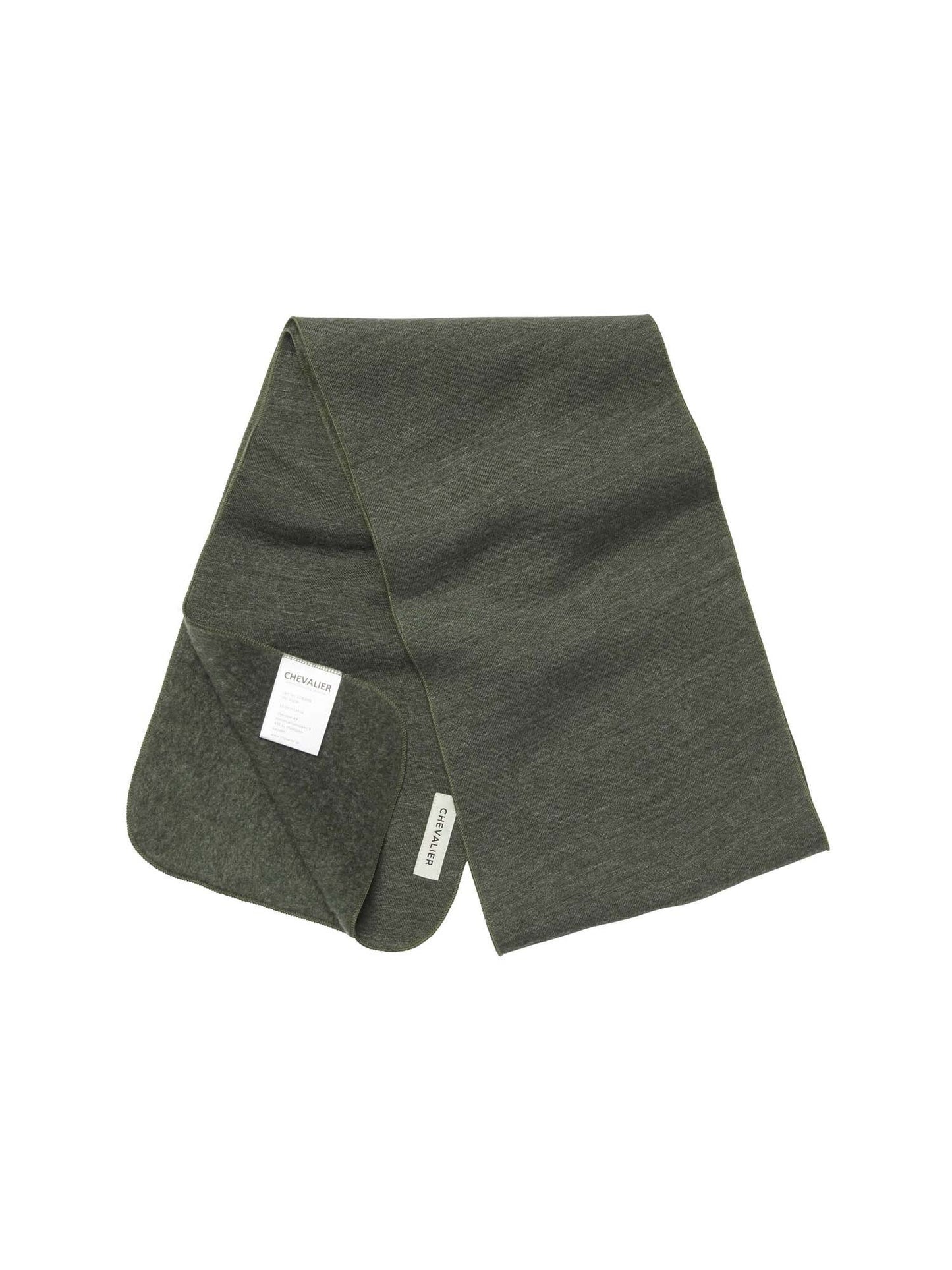 Brisk Wool Scarf - Dark Green - 1