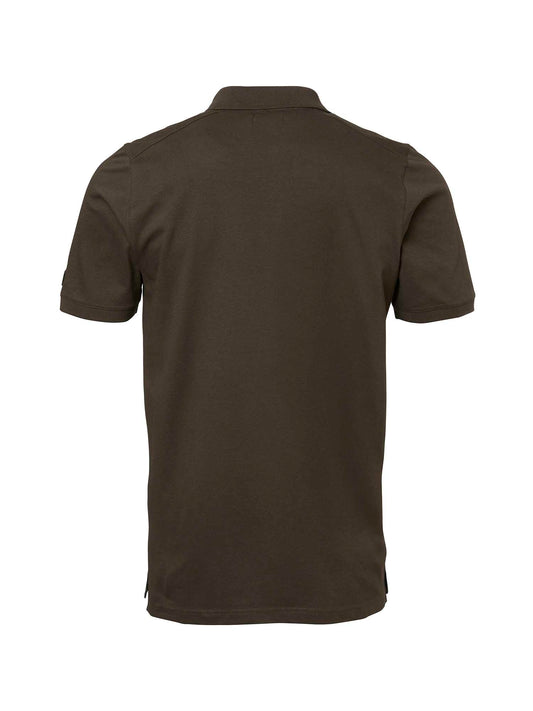 Trevor Polo Shirt Men - Leather Brown - 2