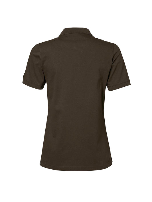 Gwyn Polo Shirt Women - Leather Brown - 2