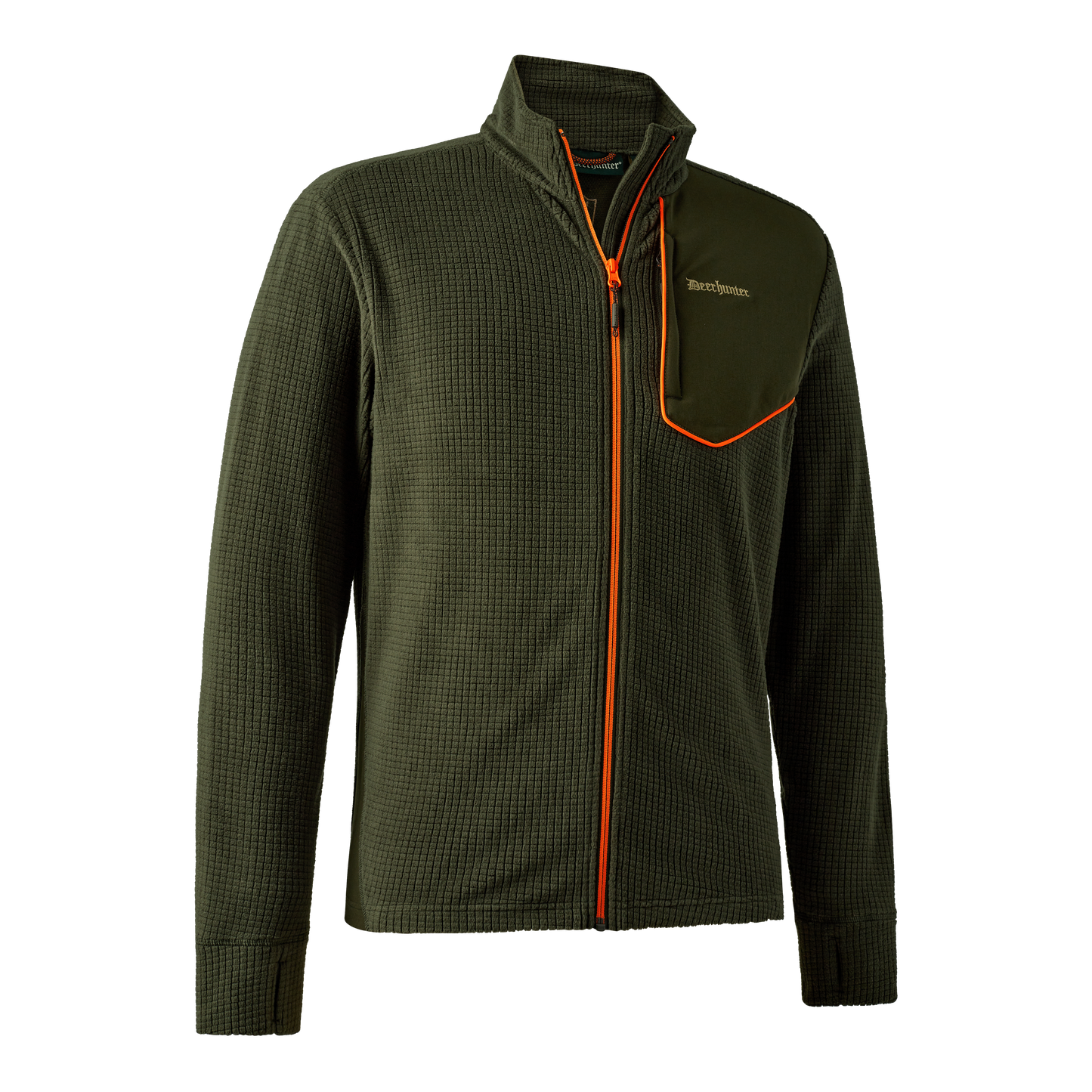 Chamois Fleece med full dragkedja