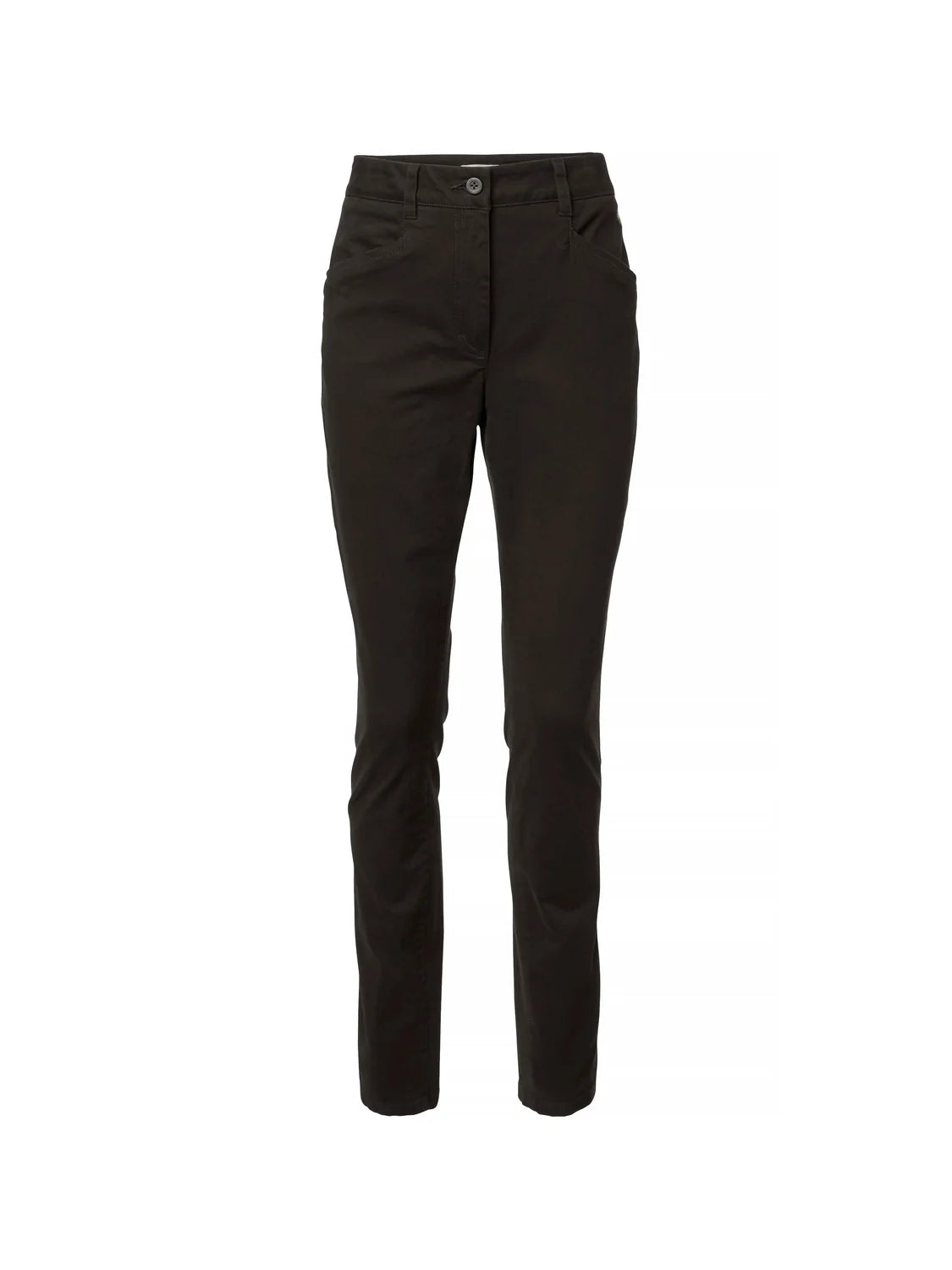 Annesley Stretch Pants Women - Dark Brown - 1