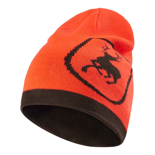 Cumberland Stickmössa - vändbar - Orange - framifrån