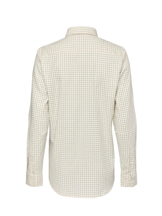 Florence Shooting Fit Stretch Shirt Women - Highland Green Tattersall - 2