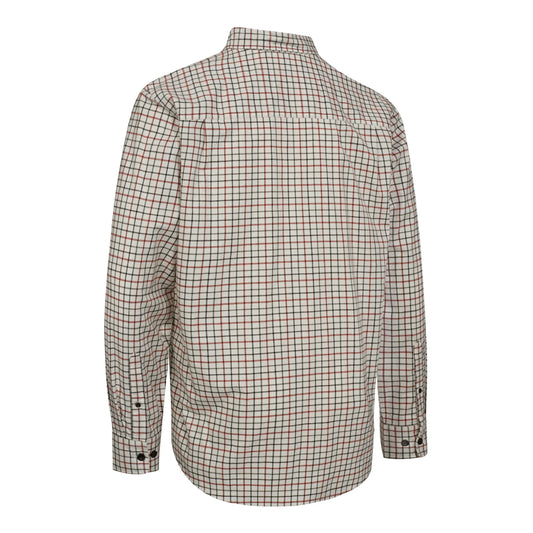 Gavin Skjorta - Orange Check - bakifrån