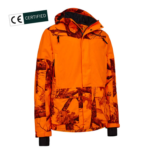 H. Game Jacka - REALTREE EDGE® SAFETY ORANGE - framifrån