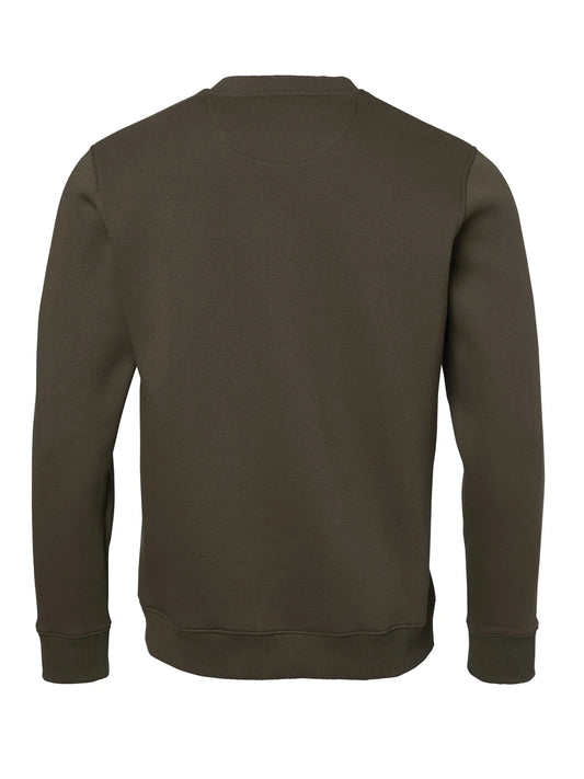 Hill Sweatshirt Men - Leather Brown - 2