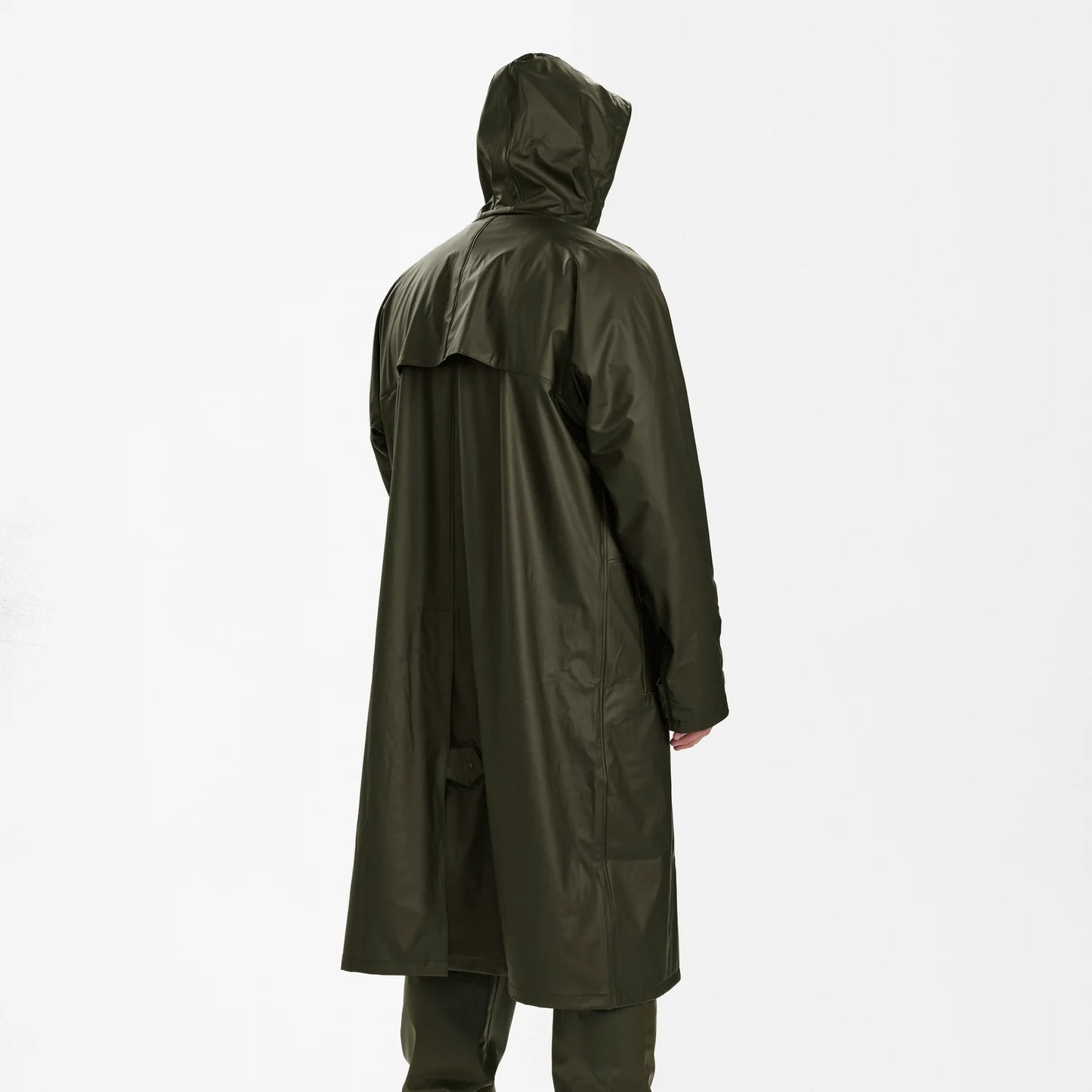 Hurricane Regnrock - Art Green - modell bakifrån