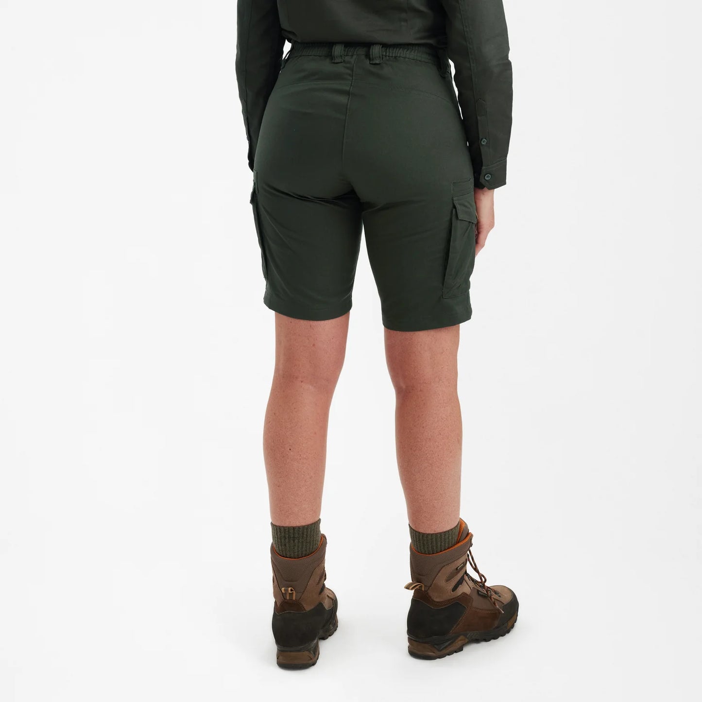 Lady Atlas Shorts - Timber - modell bakifrån