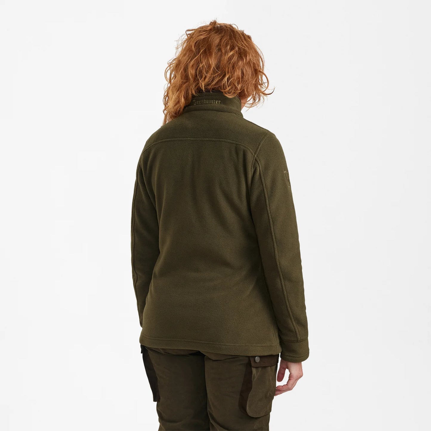 Lady Eagle Fleecejacka - Tarmac Green - modell bakifrån