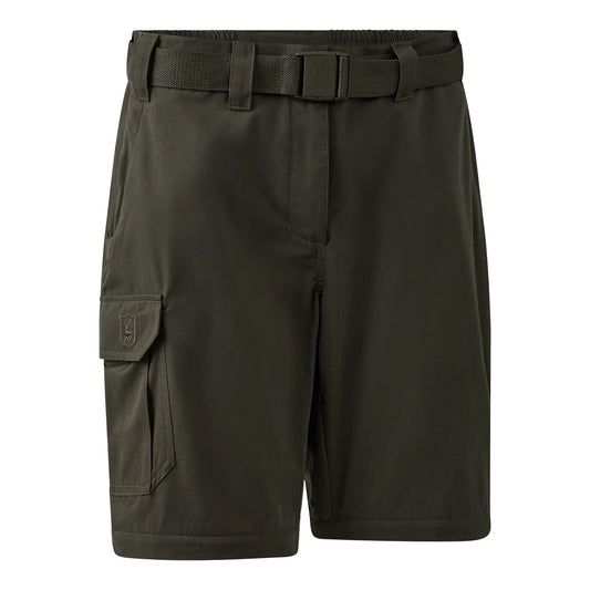 Lady Slogen Zip-Off Byxor - Timber - framifrån