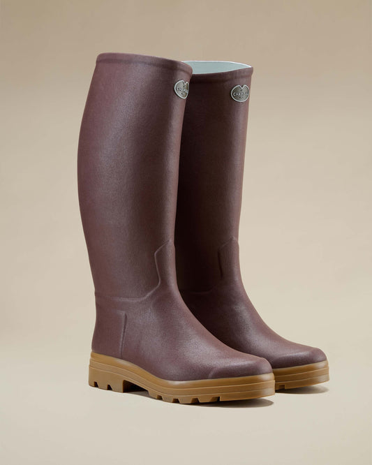 Men's Saint-Hubert Leather Lined Boot - Marron