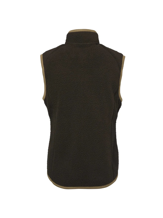 Pax Light Pile Vest Women - Leather Brown - 2