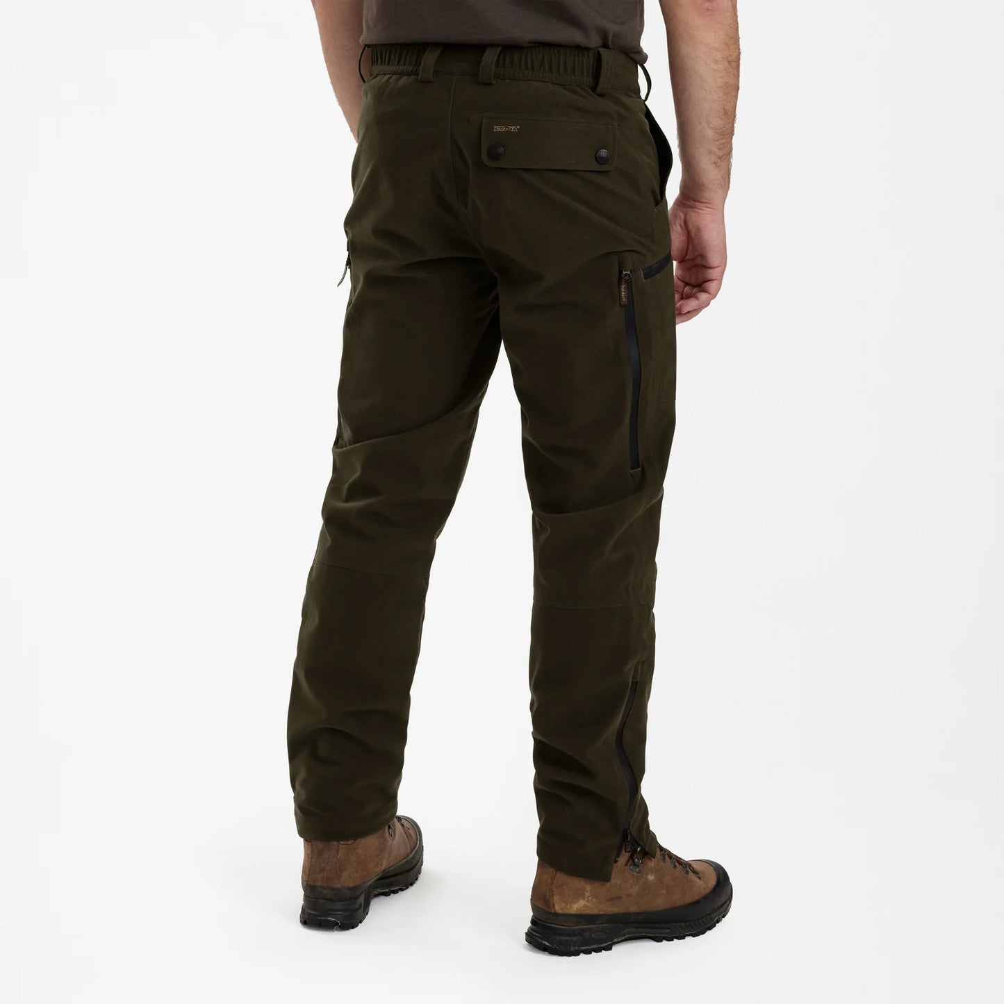 Pro Gamekeeper Stövelbyxa - Peat - modell bakifrån