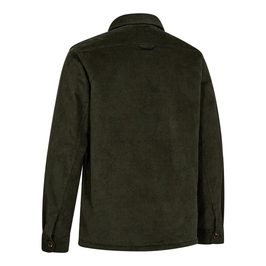 Sherpa-fodrad manchesterjacka - Timber - bakifrån