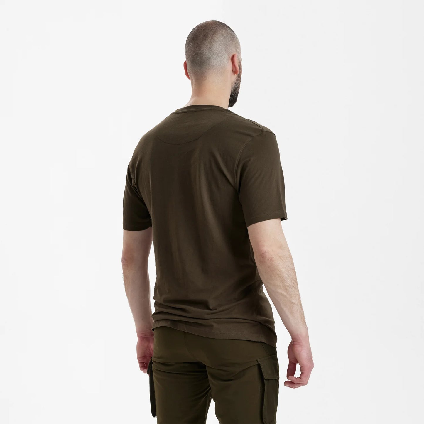 T-shirt 2-pack - modell bakifrån