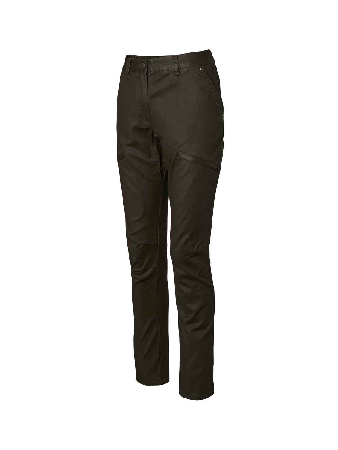 Vintage Original Pants Women - Leather Brown - 3