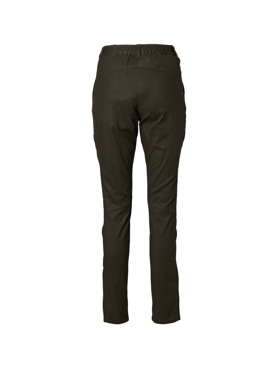 Vintage Original Pants Women - Leather Brown - 2