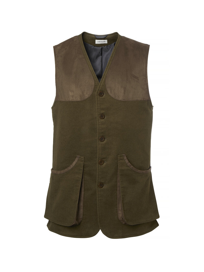 Preston Moleskin Shooting Vest Men