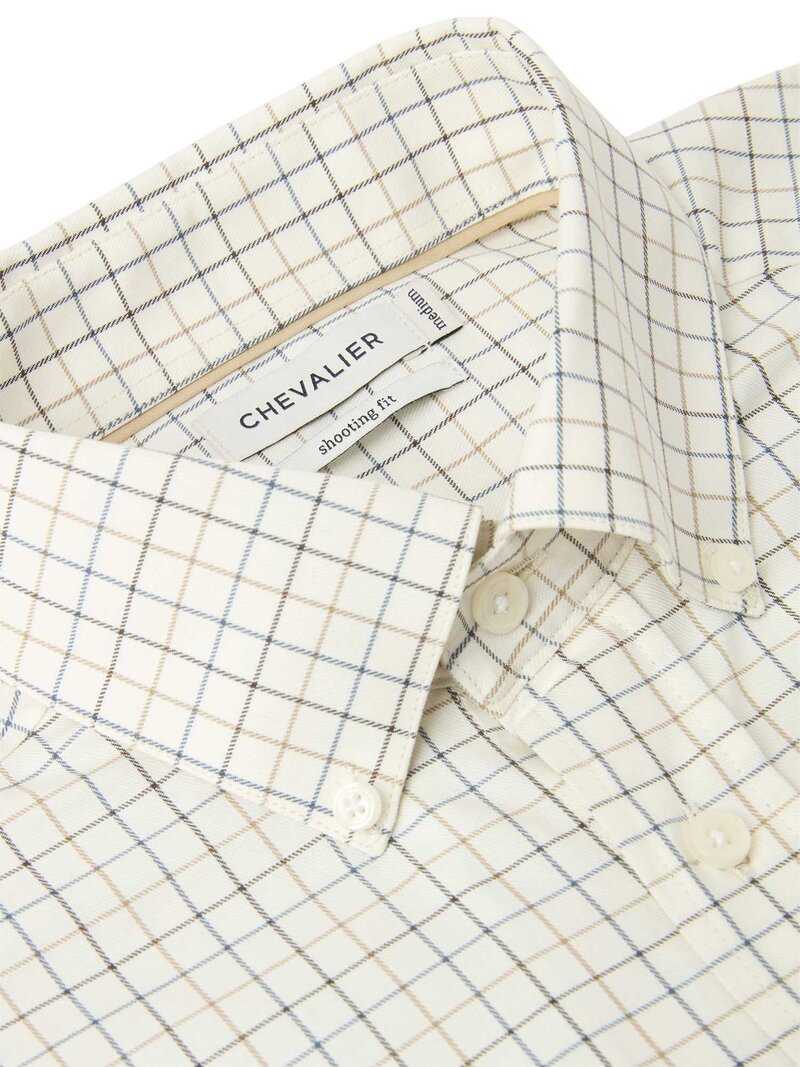 Baron Shooting Fit Stretch Shirt Men