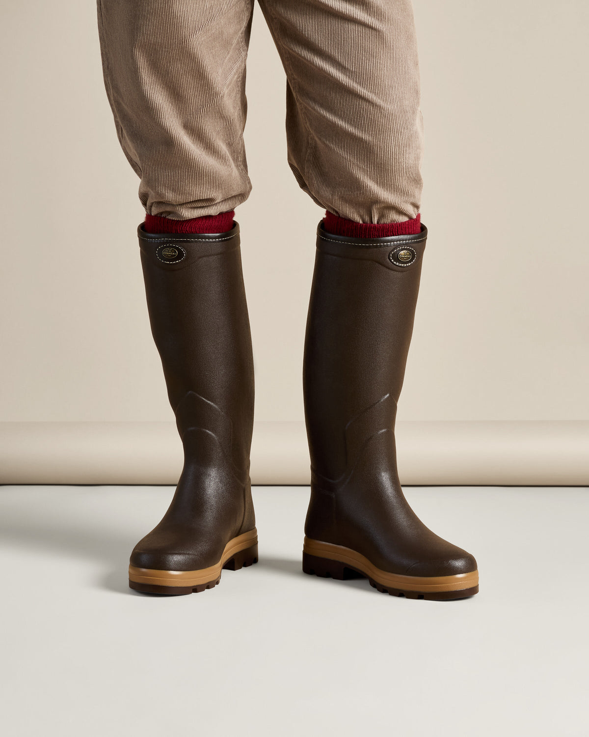 Men's Saint-Hubert Heritage Leather Lined Boot - Marron Foncé