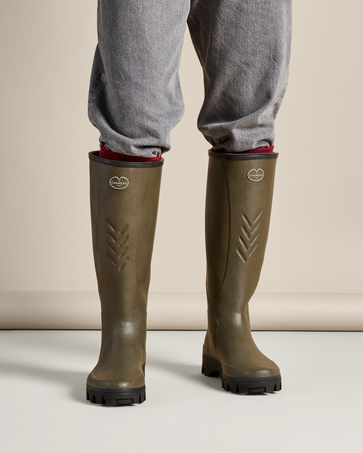 Men's Cérès Jersey Lined Boot - Vert Chameau