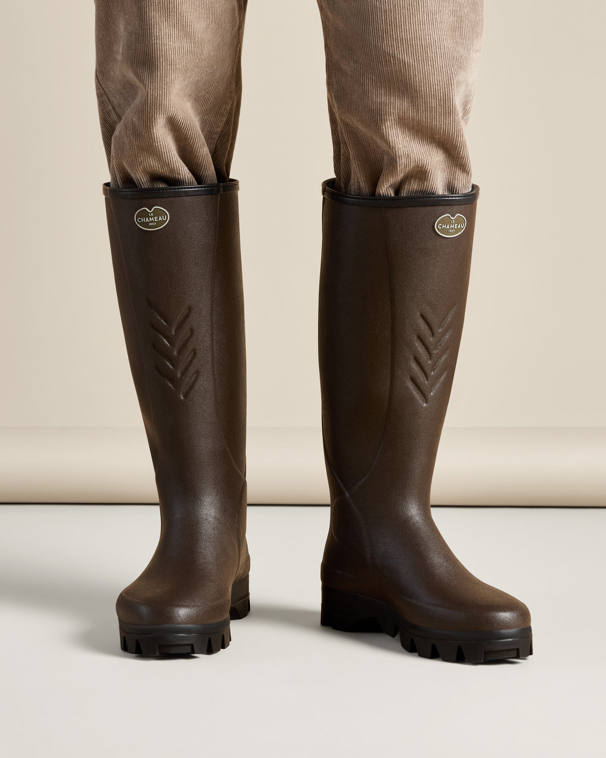Men's Cérès Neoprene Lined Boot - Marron Foncé