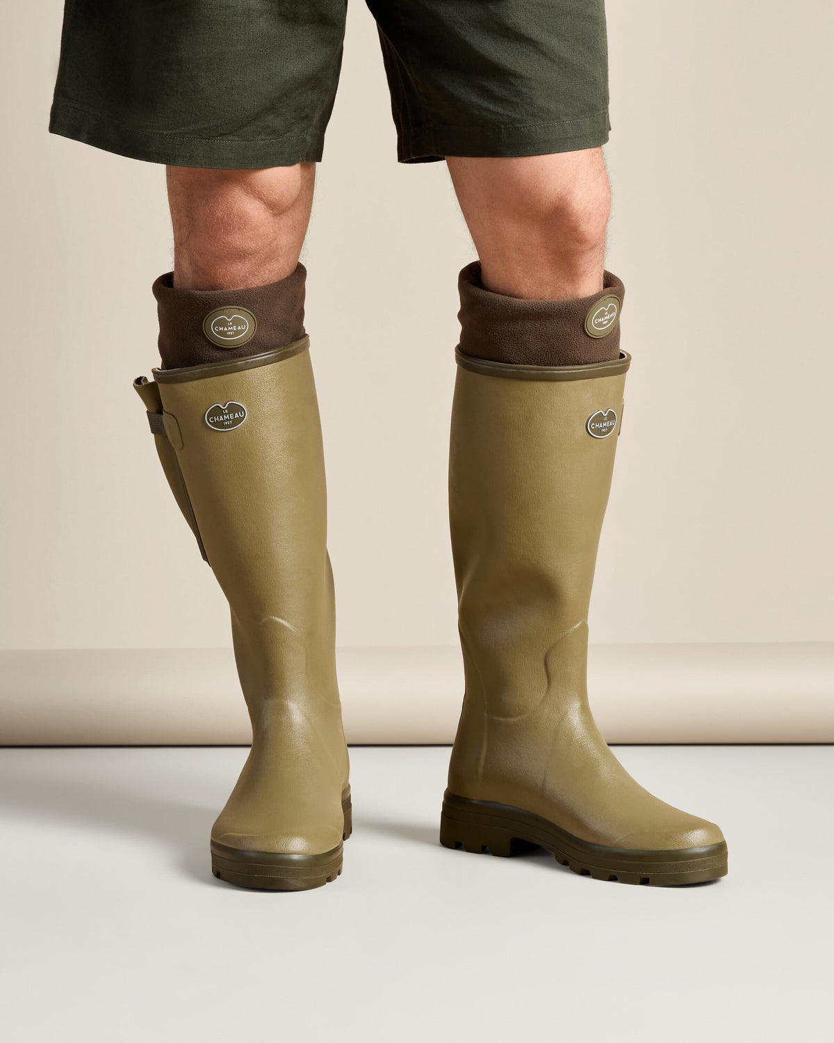 Fleece Boot Liners - Vert Chameau