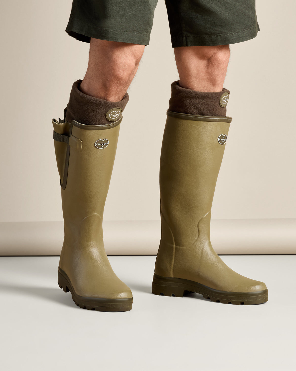 Fleece Boot Liners - Vert Chameau