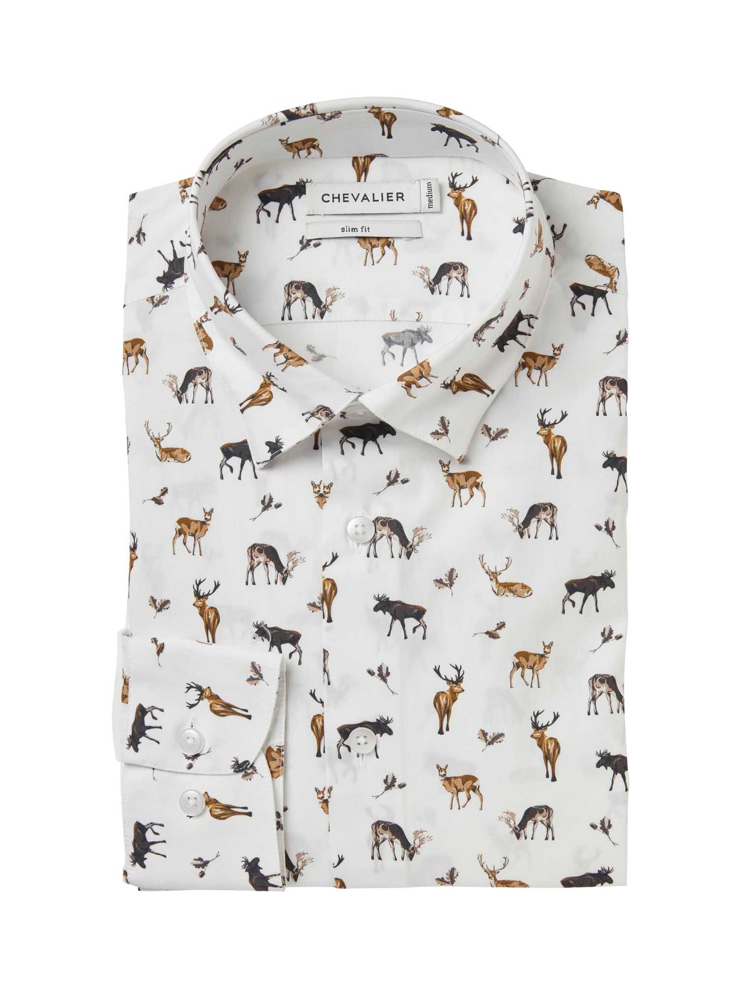 Danson Contemporary Fit Shirt Men - Royal Family Print - 2