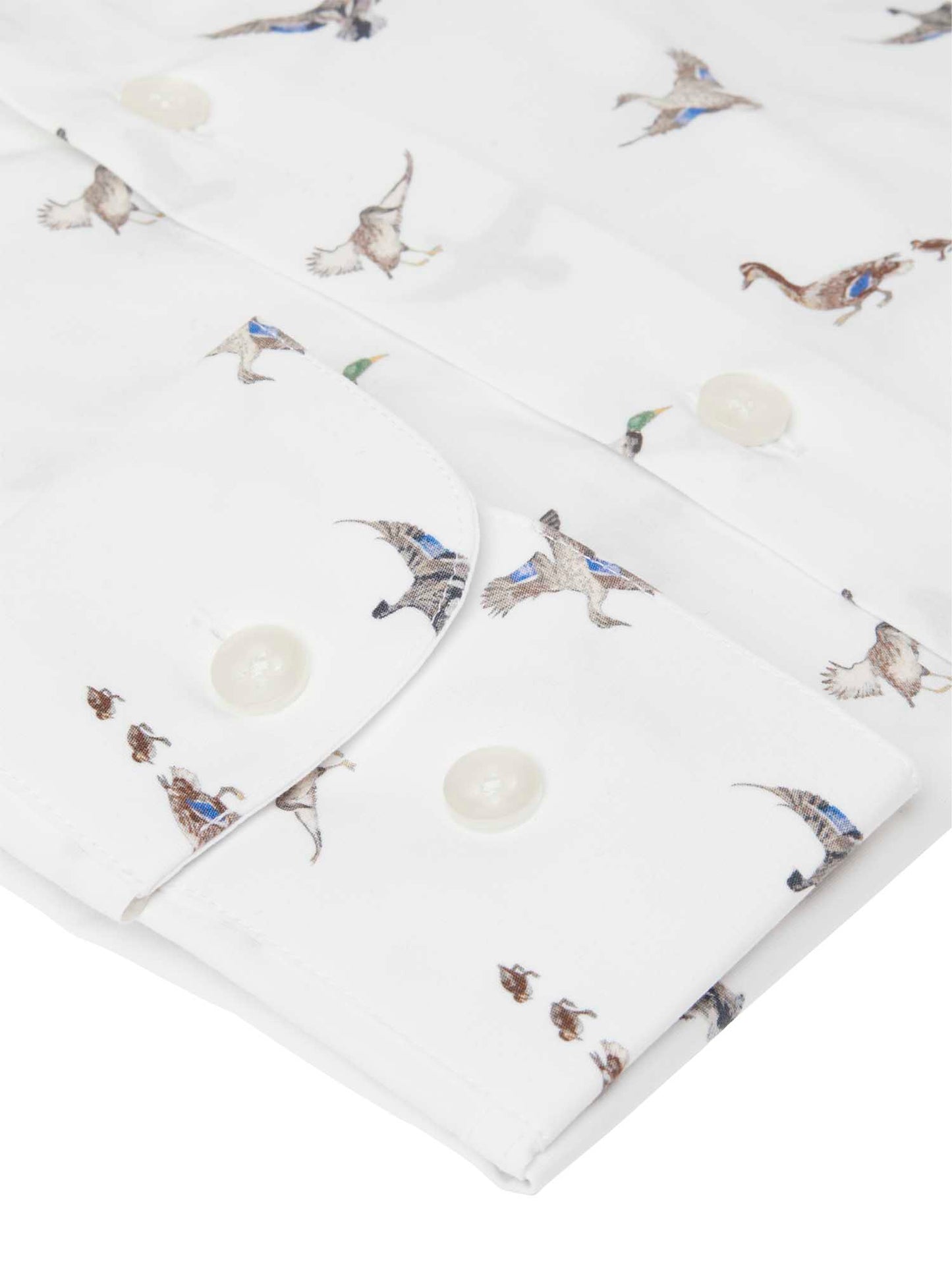 Danson Contemporary Fit Shirt Men - Ducks in a row - 4