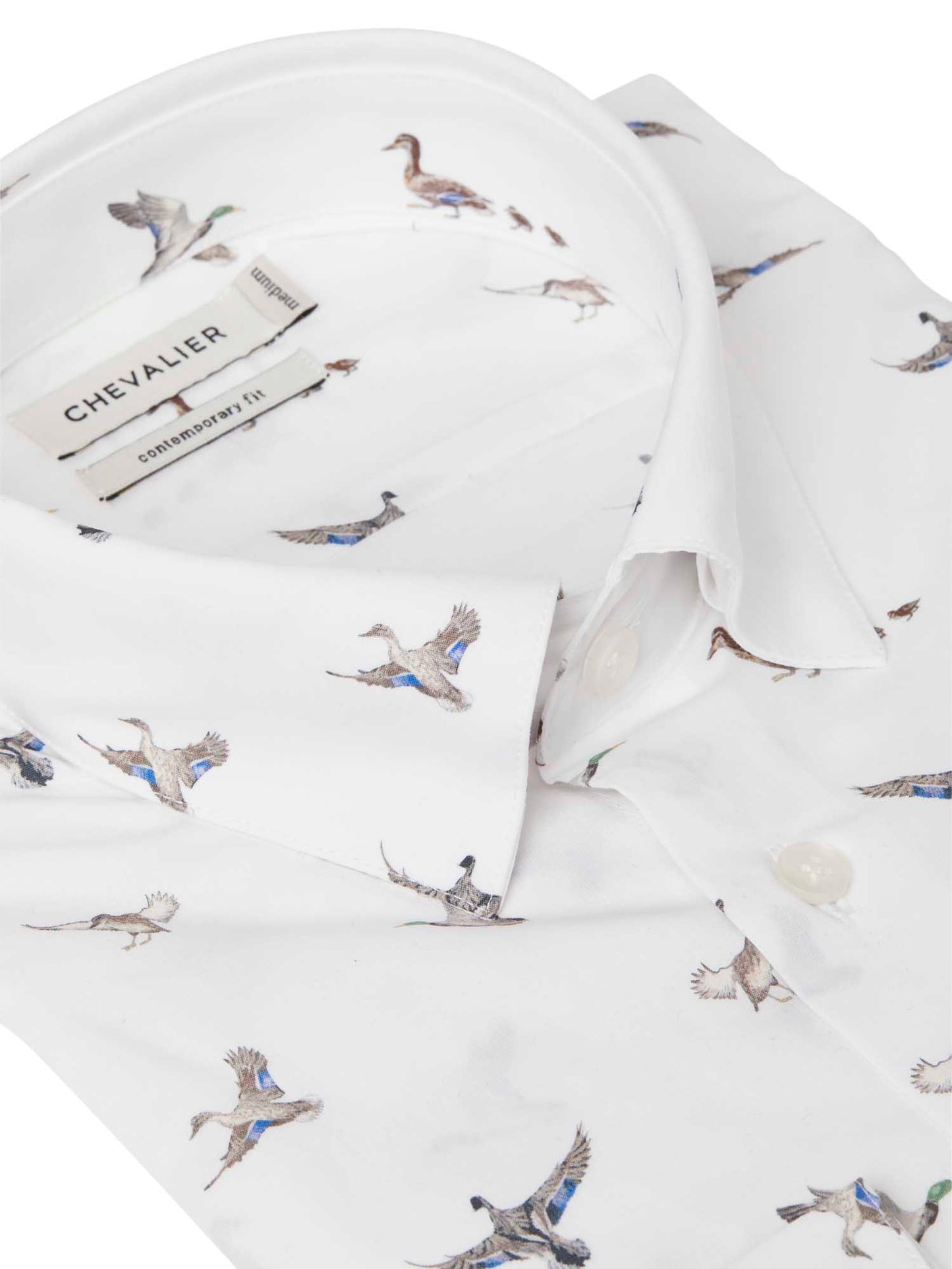 Danson Contemporary Fit Shirt Men - Ducks in a row - 3