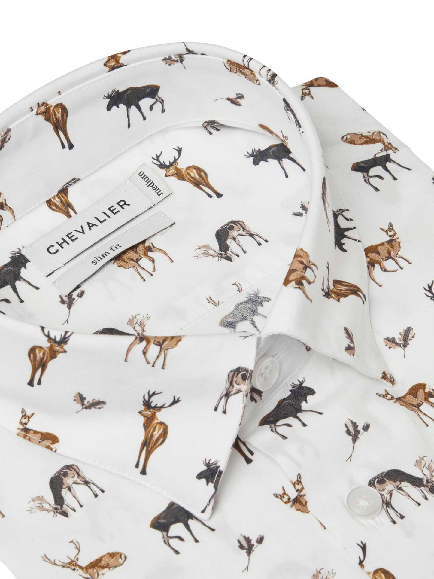 Danson Contemporary Fit Shirt Men - Royal Family Print - 3