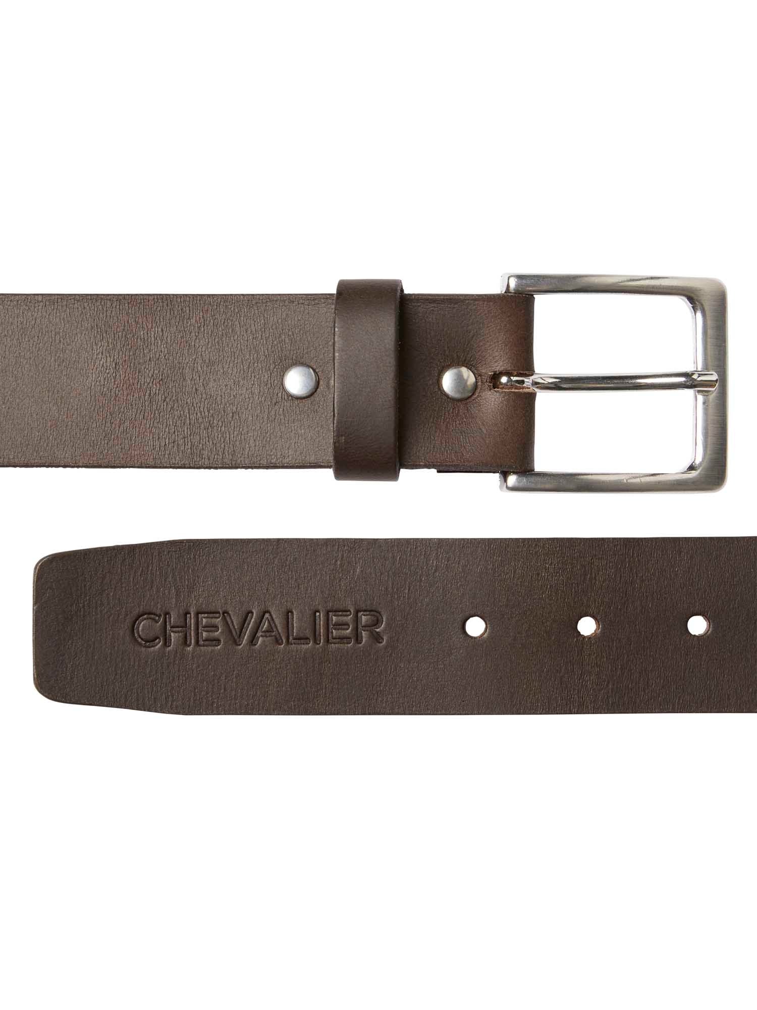 Halton Leather Belt Men - Leather Brown - 1