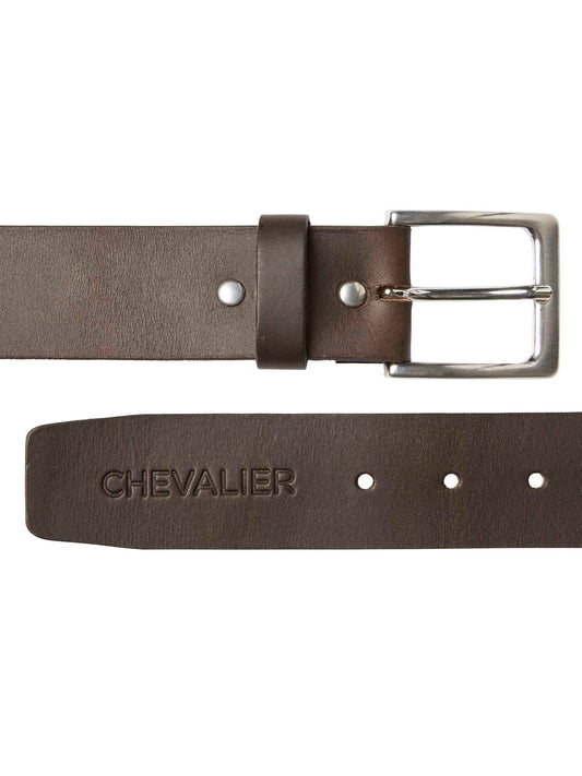 Halton Leather Belt Men - Leather Brown - 1