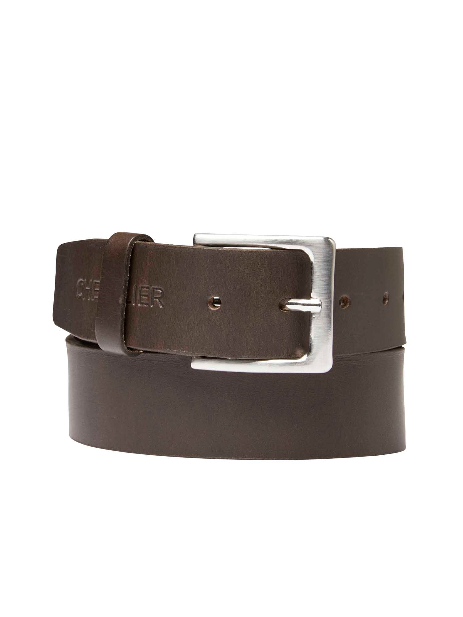 Halton Leather Belt Men - Leather Brown - 2