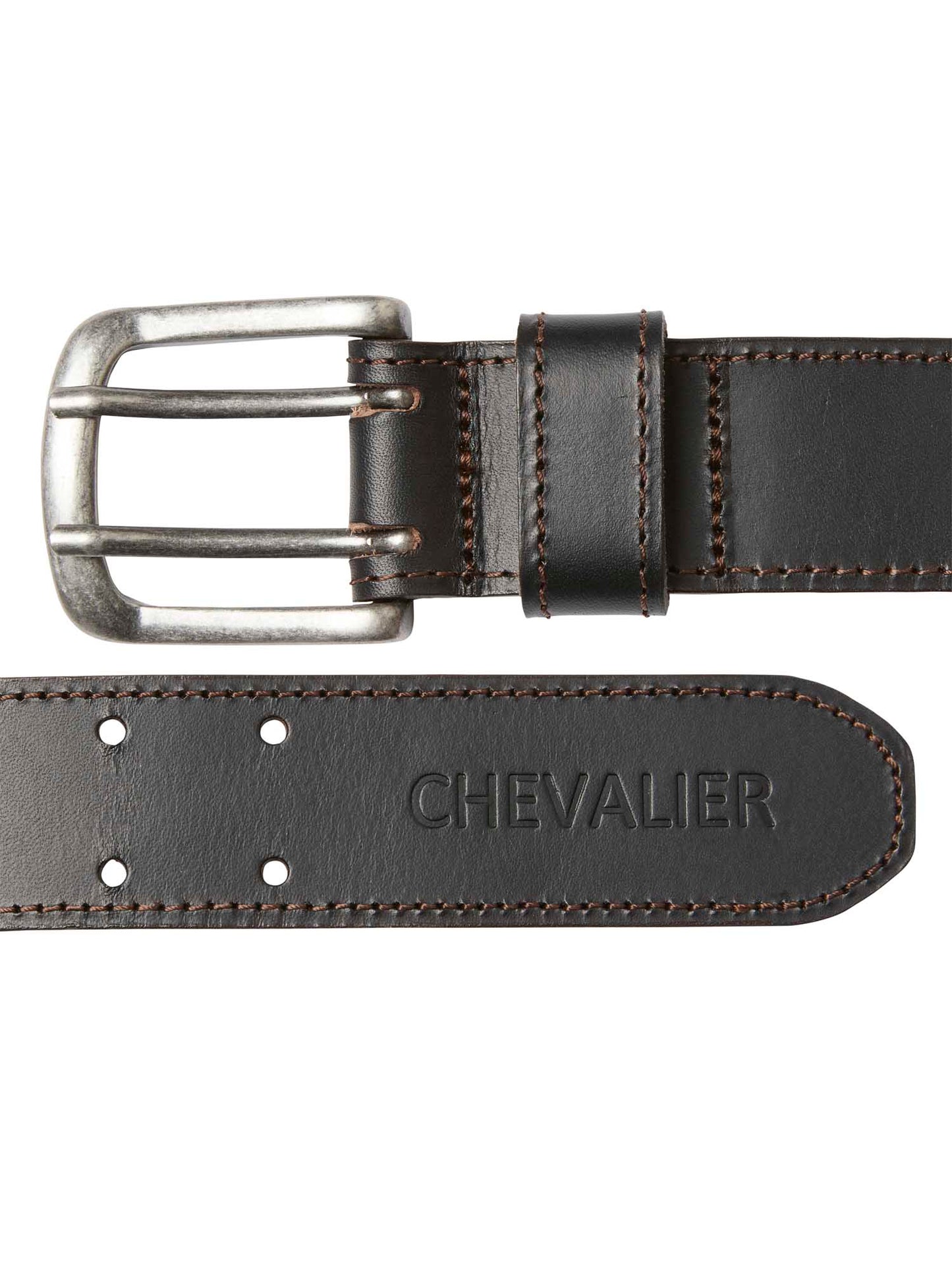 Barrow Leather Belt - Leather Brown - 1
