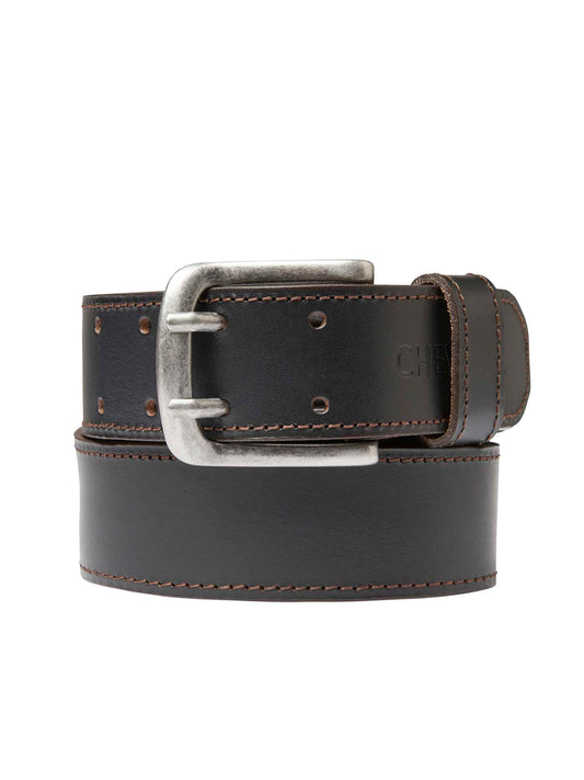 Barrow Leather Belt - Leather Brown - 2